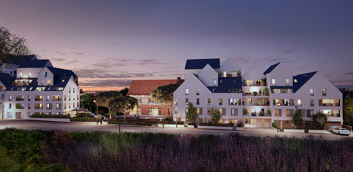 residence pixels caen : nuit